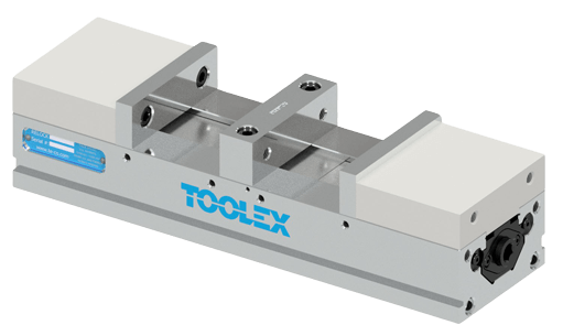 Toolex 2 station lay down vise