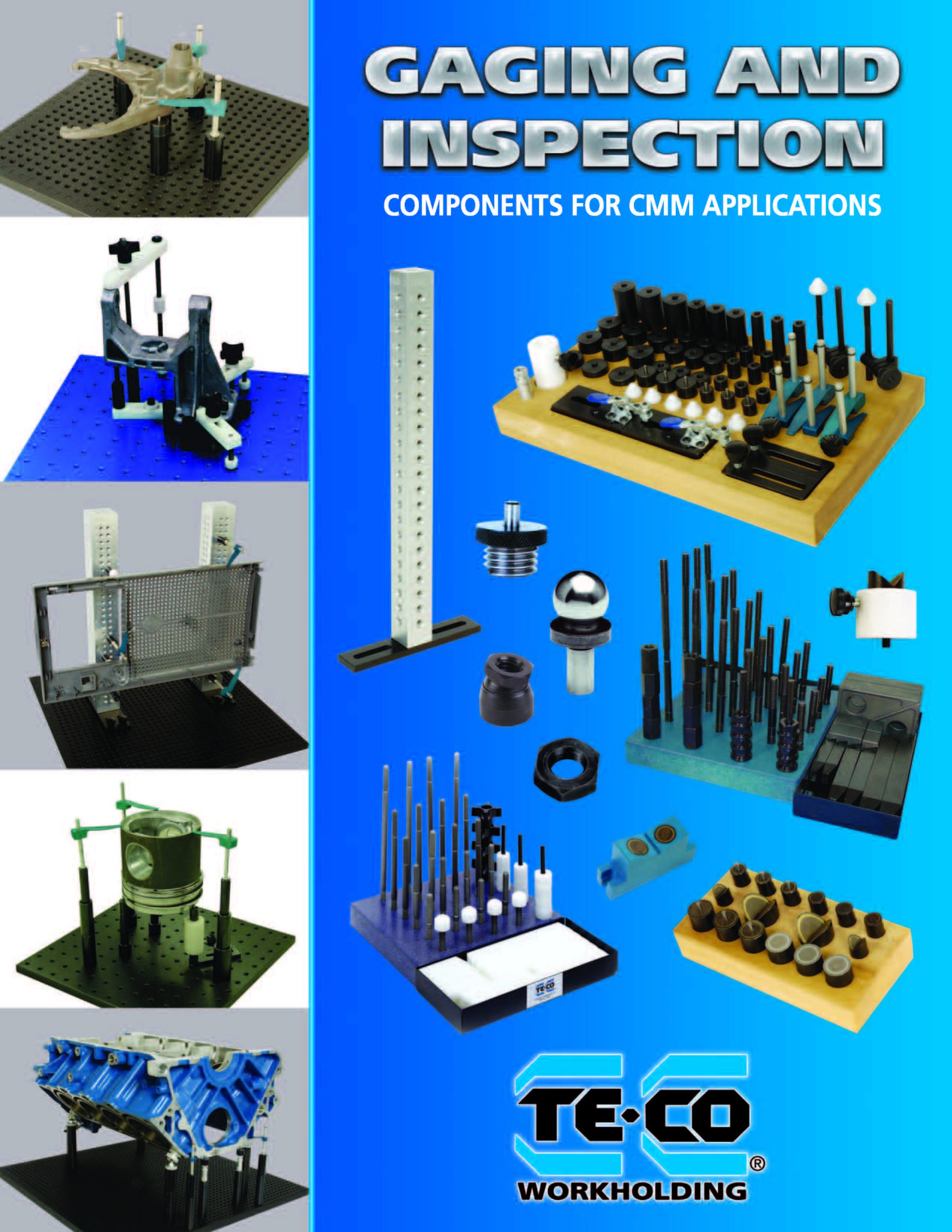 a poster for gaging and inspection components for cmm applications