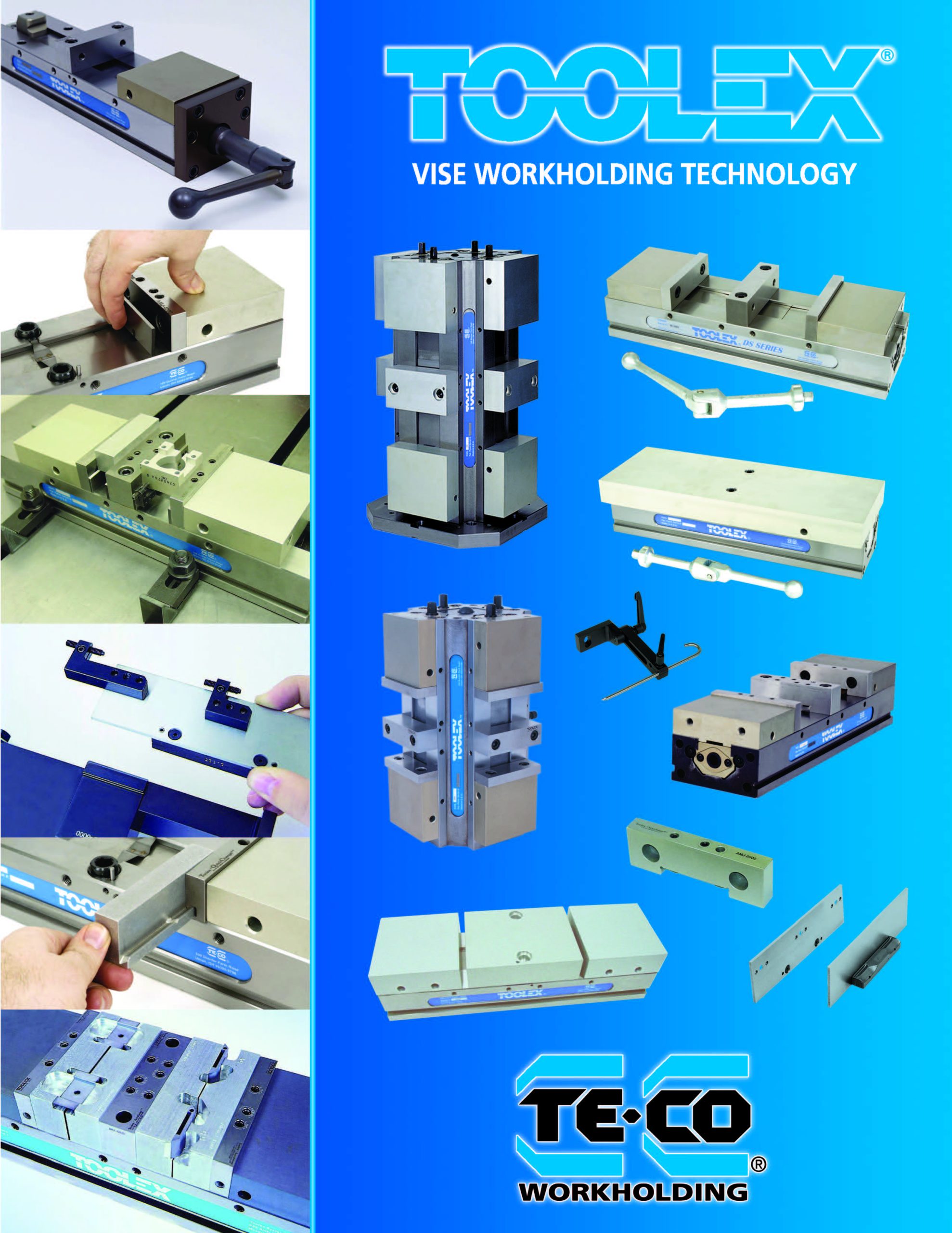 a poster for toolex vise workholding technology